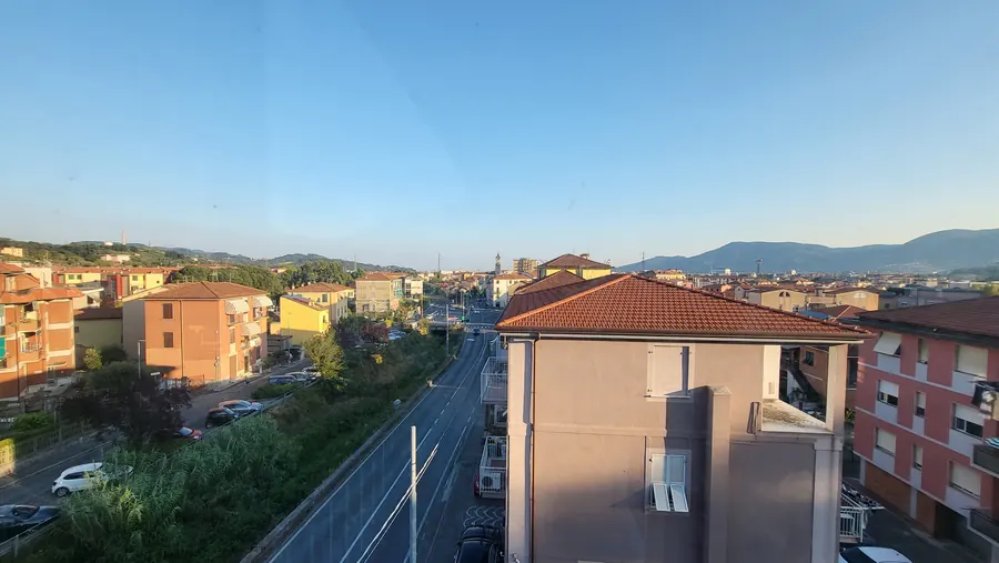 La Casa del Buonviaggio: vista sulla città al tramonto